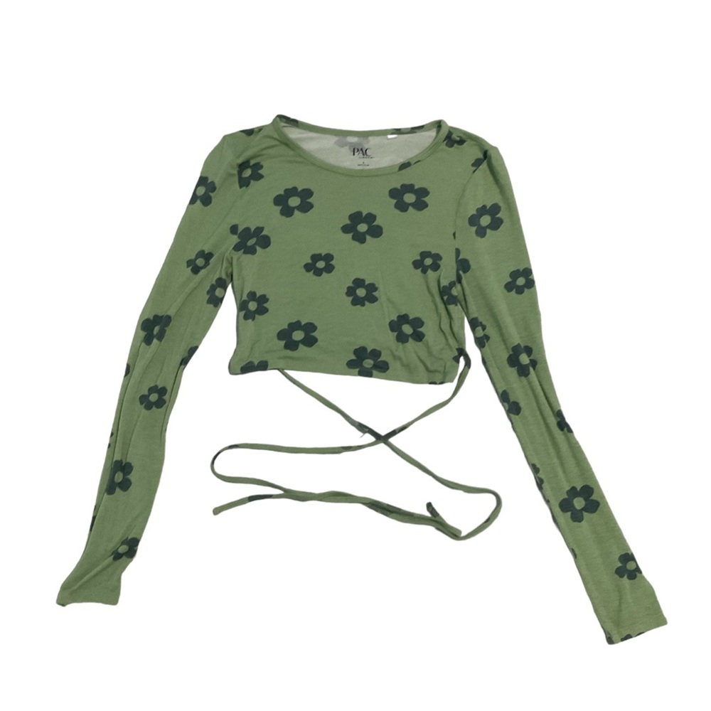 pacsun cropped longsleeve